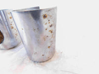 Harley Dyna Wide & Super Glide Low Rider Chrome Rear Shock Absorber Bolt Covers