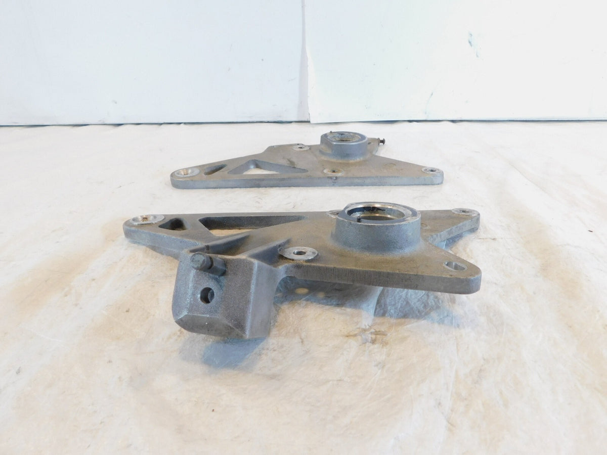 Buell S2 S2T Thunderbolt Left & Right Swingarm Footpeg Footrest Mount Brackets - C3 Cycle