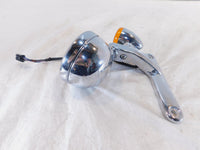 Harley FLHX Street Glide Right Chrome Auxiliary Spot Lamp w/ Turn Signal Housing - C3 Cycle