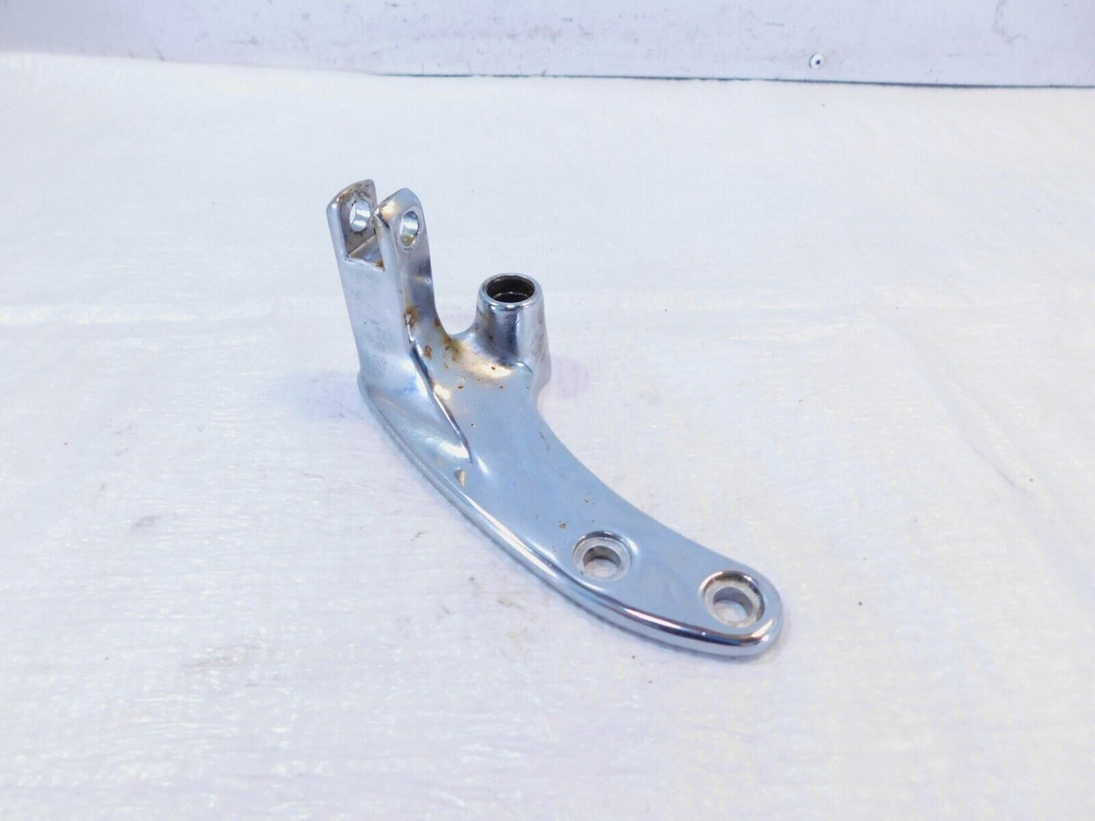 Harley Davidson Dyna FXDWG Wide Glide Black Left Forward Controls Mount Bracket - C3 Cycle