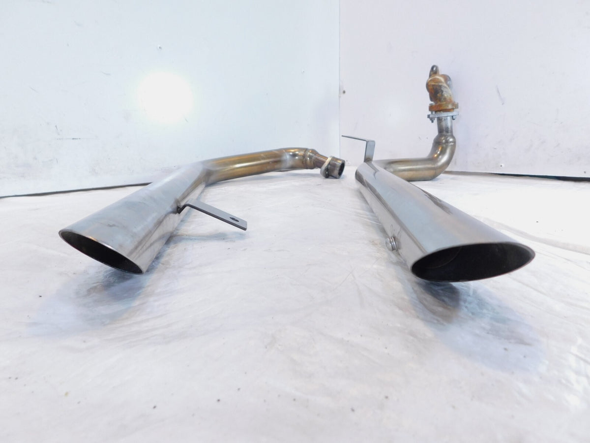 1987-2000 Yamaha Virago 535 535S XV535 Exhaust System Header Muffler Pipes - C3 Cycle