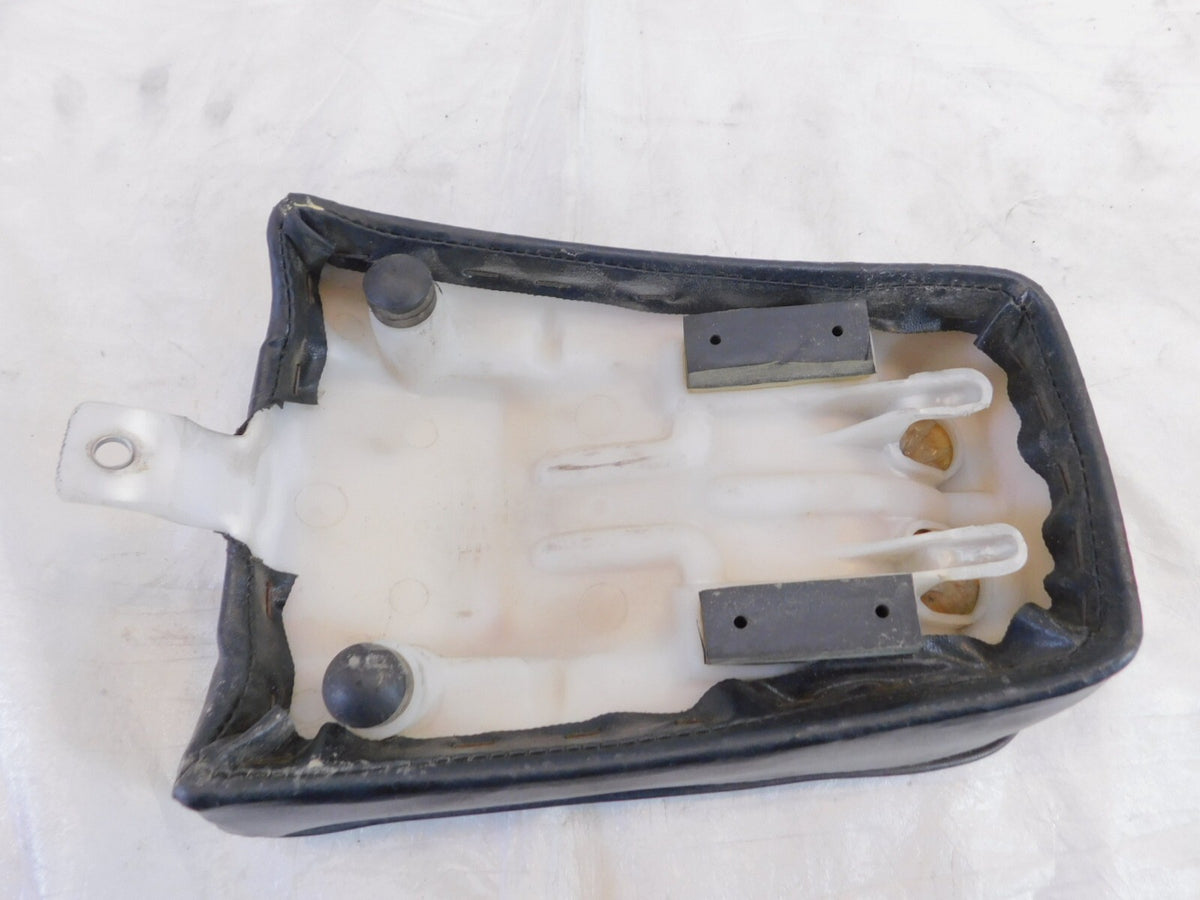1986-2001 Suzuki Savage 650 LS650 Black Rear Back Passenger Pillion Seat Pad - C3 Cycle
