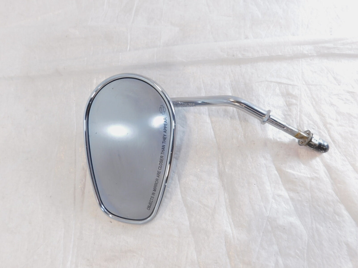 Harley Davidson FXR & Softail & Dyna & Sportster Left Chrome Rear View Mirror - C3 Cycle