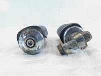 Harley Touring FXR Dyna Sportster & Softail Black Rubber Footpegs Footrests