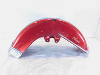Harley Davidson EVO Touring Electra Glide Red & Black Front Wheel Cover Fender - C3 Cycle