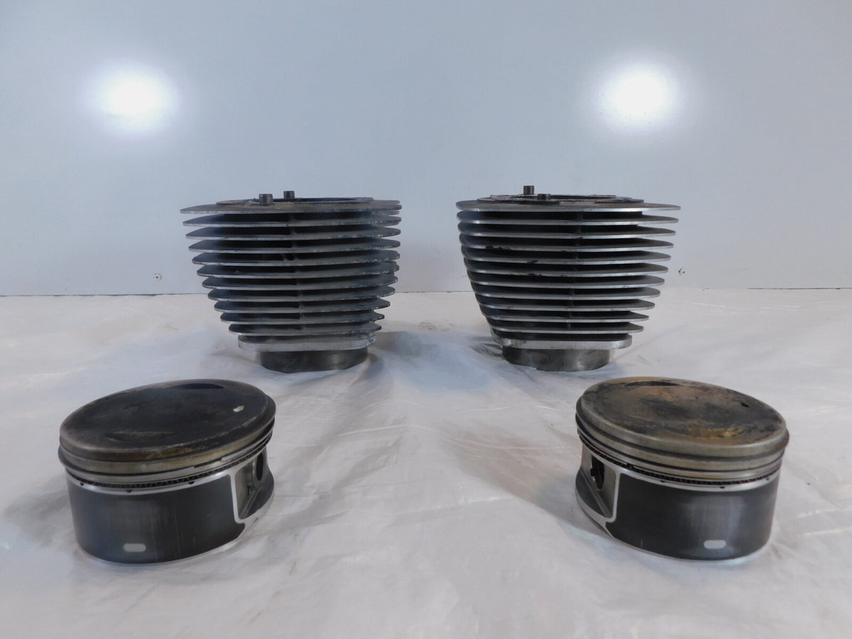 Harley Davidson Twin Cam Touring Dyna & Softail Engine Pistons & Black Cylinders - C3 Cycle