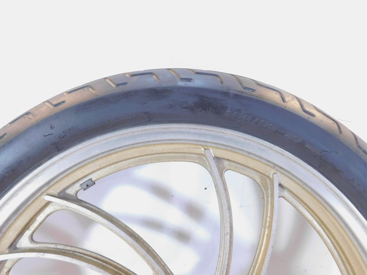 1980-1983 Yamaha XJ750 XJ750J Maxim 750 Gold Cast Front Mag Wheel Rim - C3 Cycle