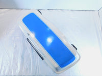 Harley Davidson Road King Street & Electra Glide White/Blue Right Saddlebag - C3 Cycle