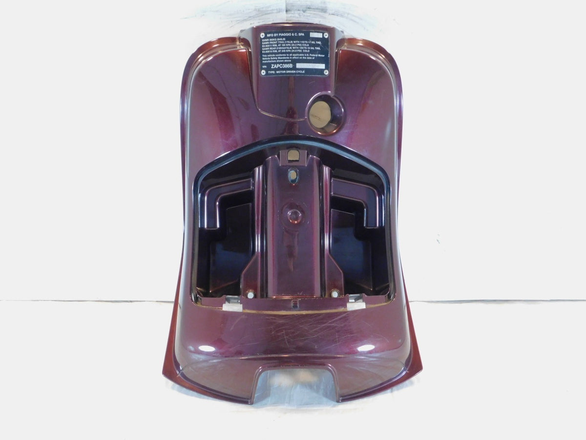 Piaggio Vespa LX LXV 50 125 150 Red Storage Fairing Glove Compartment Top Box - C3 Cycle