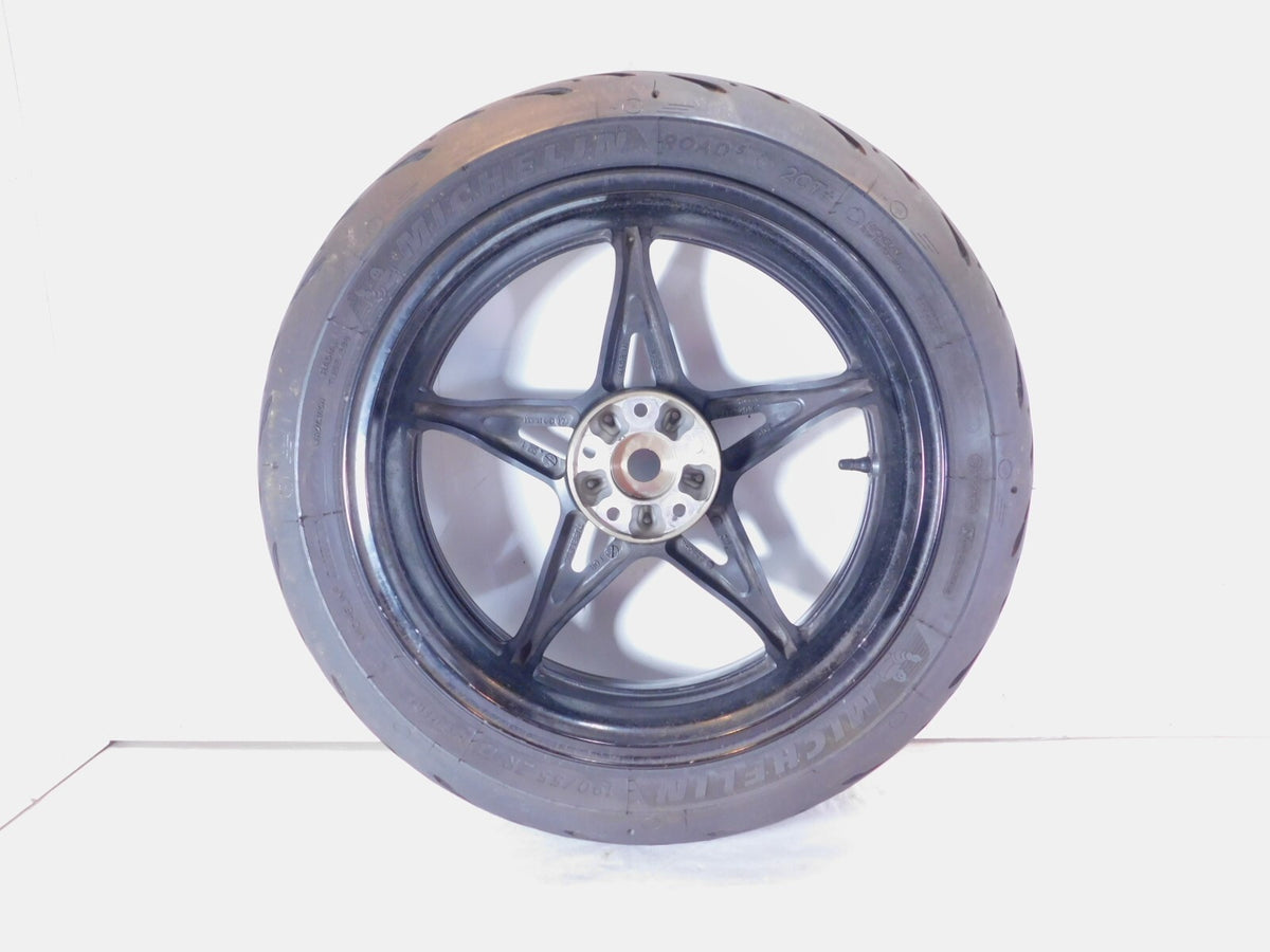 2018-2021 Kawasaki Ninja H2 SX SE ZX1002 Rear Wheel Rim & Tire - 49058-0696-60P - C3 Cycle
