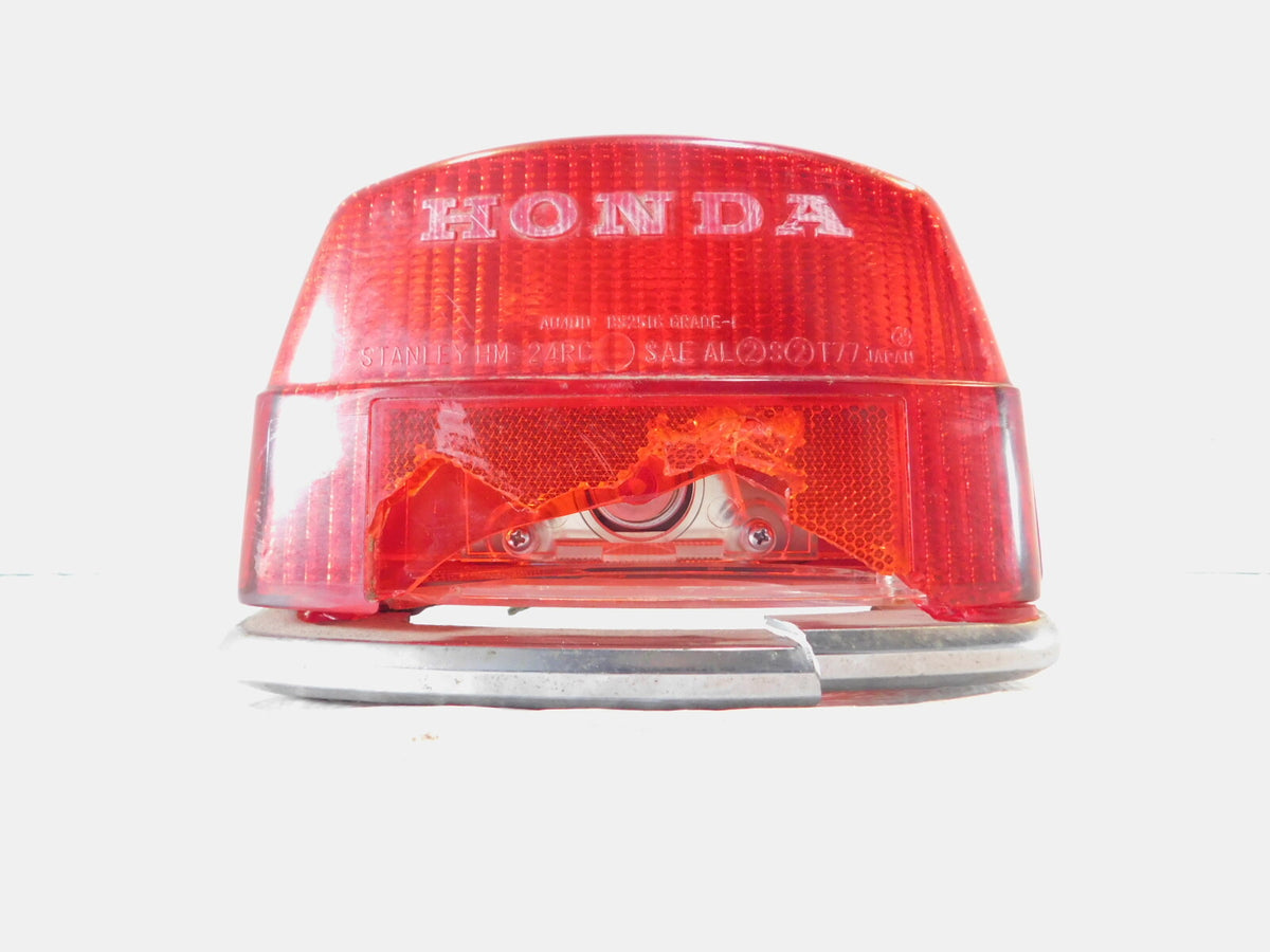 Honda CX500 Deluxe & CB750 CB750K Rear Taillight Tail Brake Light Lamp for Parts - C3 Cycle