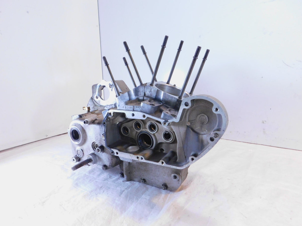 Harley Davidson Sportster 883 & 1200 Crankcase Cases Engine Motor Block - Silver - C3 Cycle