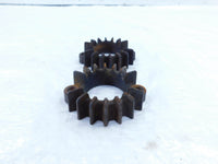 1976 76 Moto Guzzi Convert I V1000 Engine Exhaust Header Pipe Mount Nut Flanges - C3 Cycle