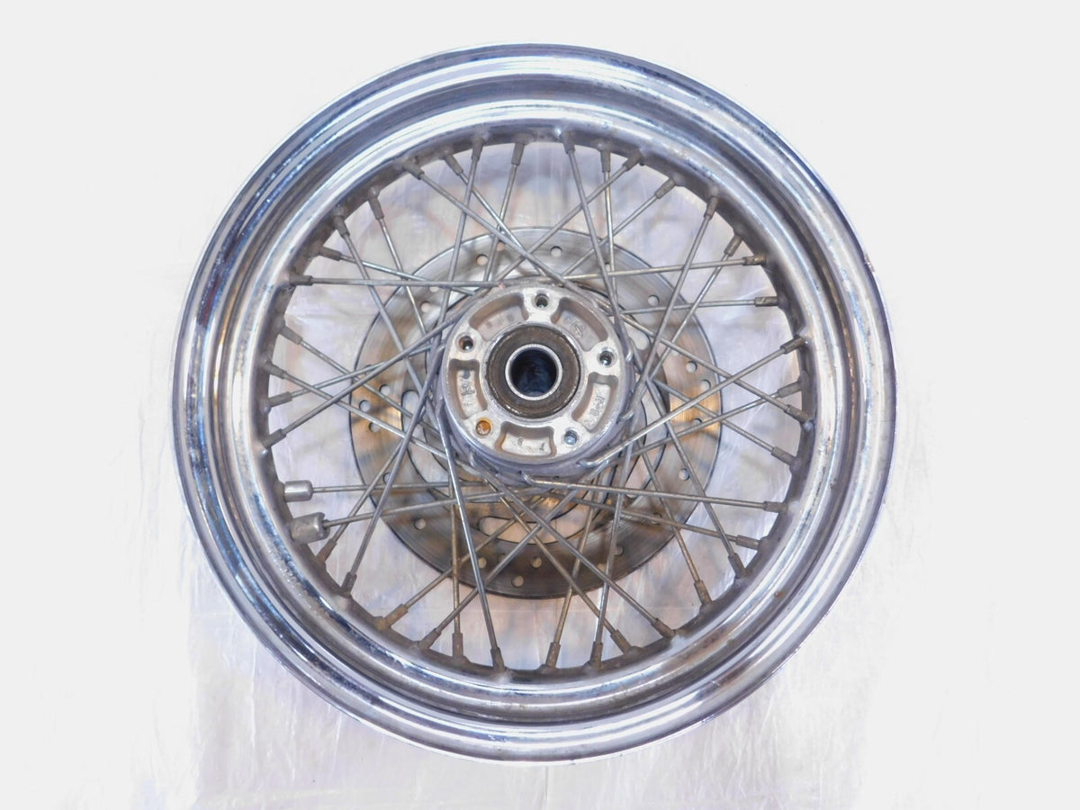 Harley Davidson Touring Electra Glide 16" Chrome Laced Front Wheel Rim 40960-00 - C3 Cycle