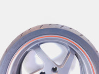 2004-2008 Honda Interceptor 800 VFR800 VFR800A ABS Silver Rear Wheel Rim & Tire - C3 Cycle