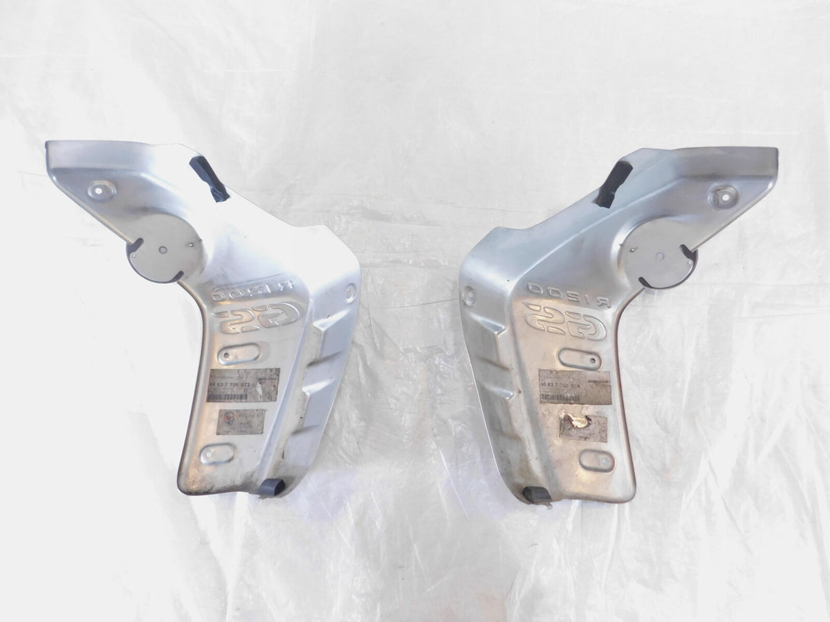 2007-2013 BMW R1200GS R 1200 GS Silver Right/Left Trim Panel Side Cover Fairing - C3 Cycle