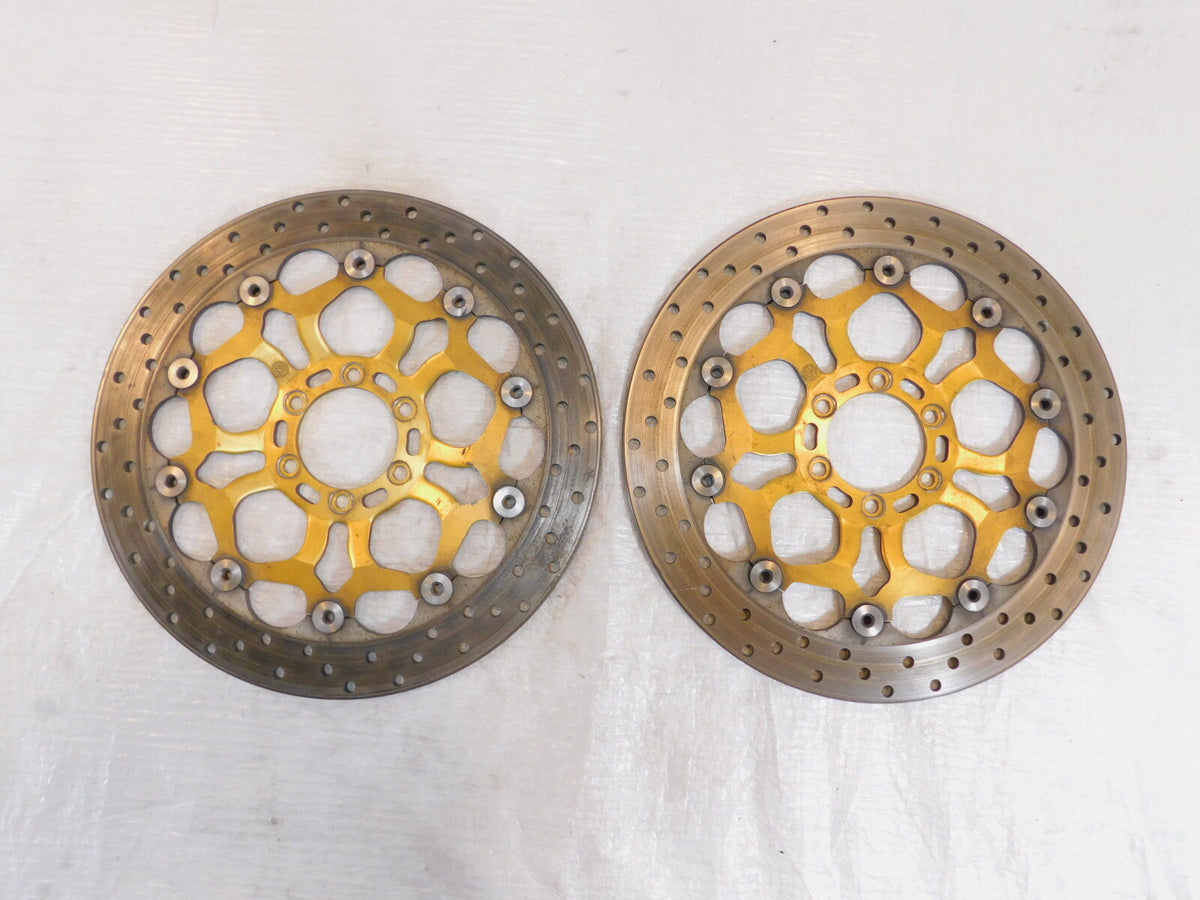 2002-2003 Aprilia SL1000 Falco USA Front Wheel Right/Left Brake Disc Rotors