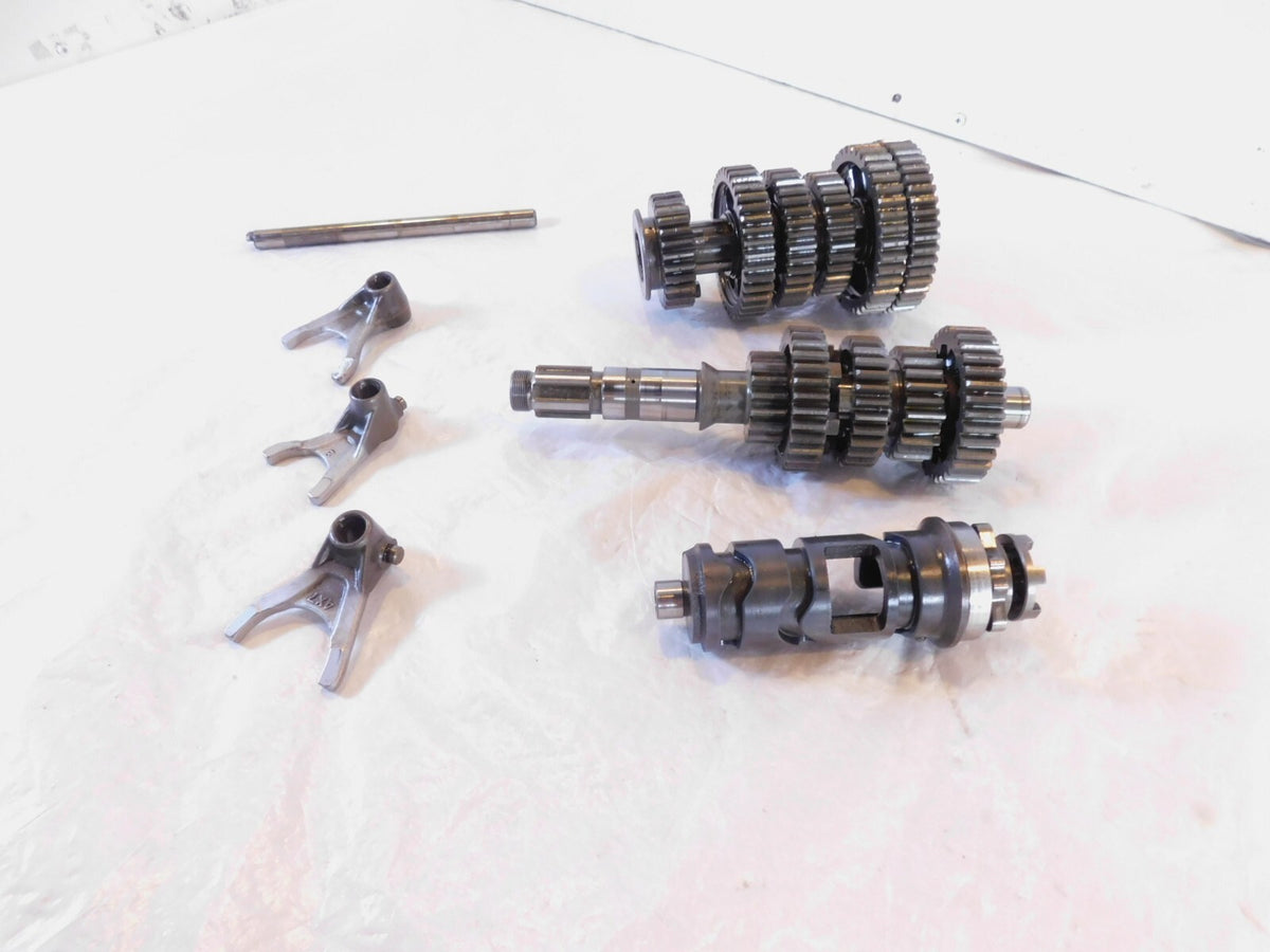 1986-1999 Yamaha Virago 1100 XV1100 Transmission Gears & Shift Drum w/ Forks - C3 Cycle