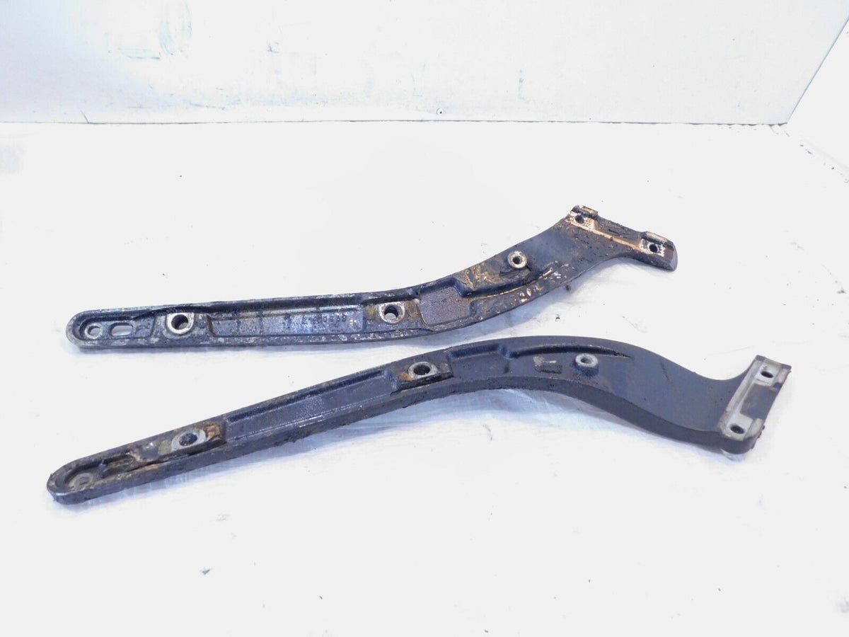 Harley Davidson Softail Slim & Street Bob Black Rear Fender Strut Cover Brackets - C3 Cycle