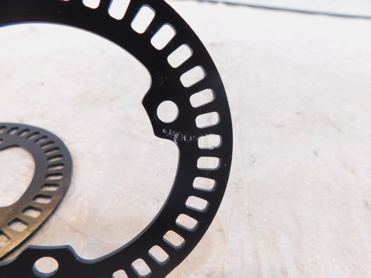 Yamaha MT-07 XSR700 & YZF-R7 R7 Black Front/Rear Wheel ABS Pump Brake Ring Rotor - C3 Cycle