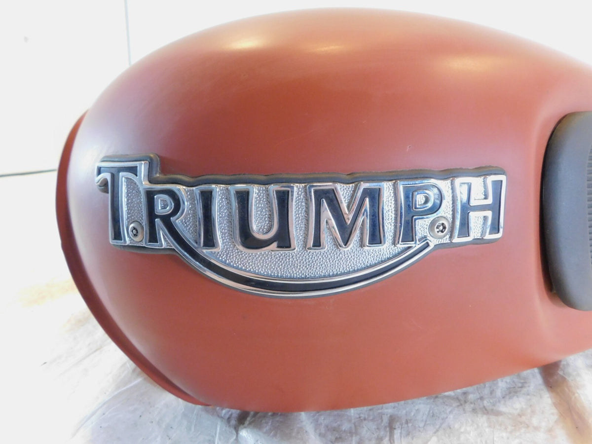 98-03 Triumph Thunderbird Sport 900 Orange Gasoline Petrol Fuel Tank Reservoir - C3 Cycle