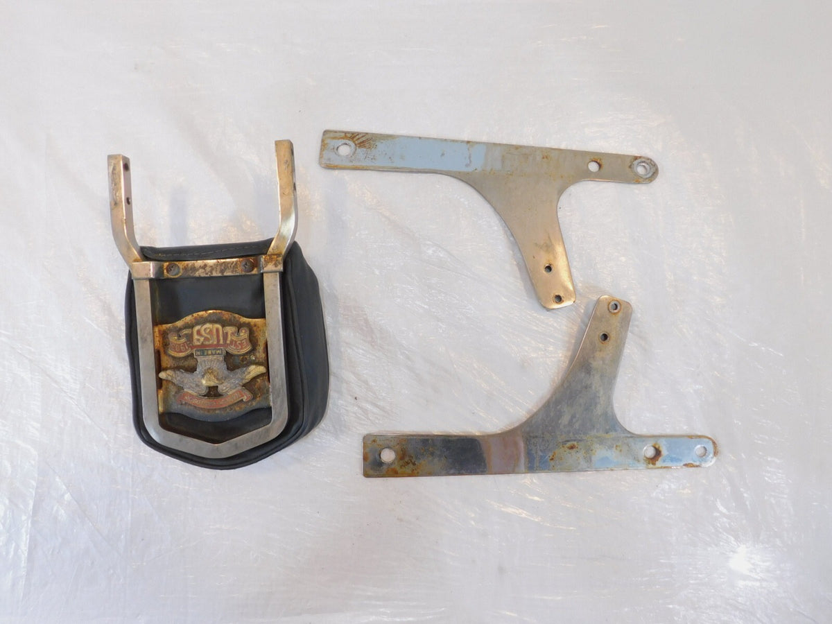 1993 Harley Davidson Dyna Wide Glide FXDWG Rear Passenger Sissybar - BURN DAMAGE