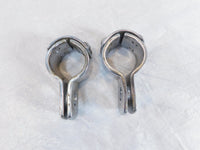 Harley Electra Glide & Road King Highway Footrest Footpeg Mount Clamp Brackets - C3 Cycle