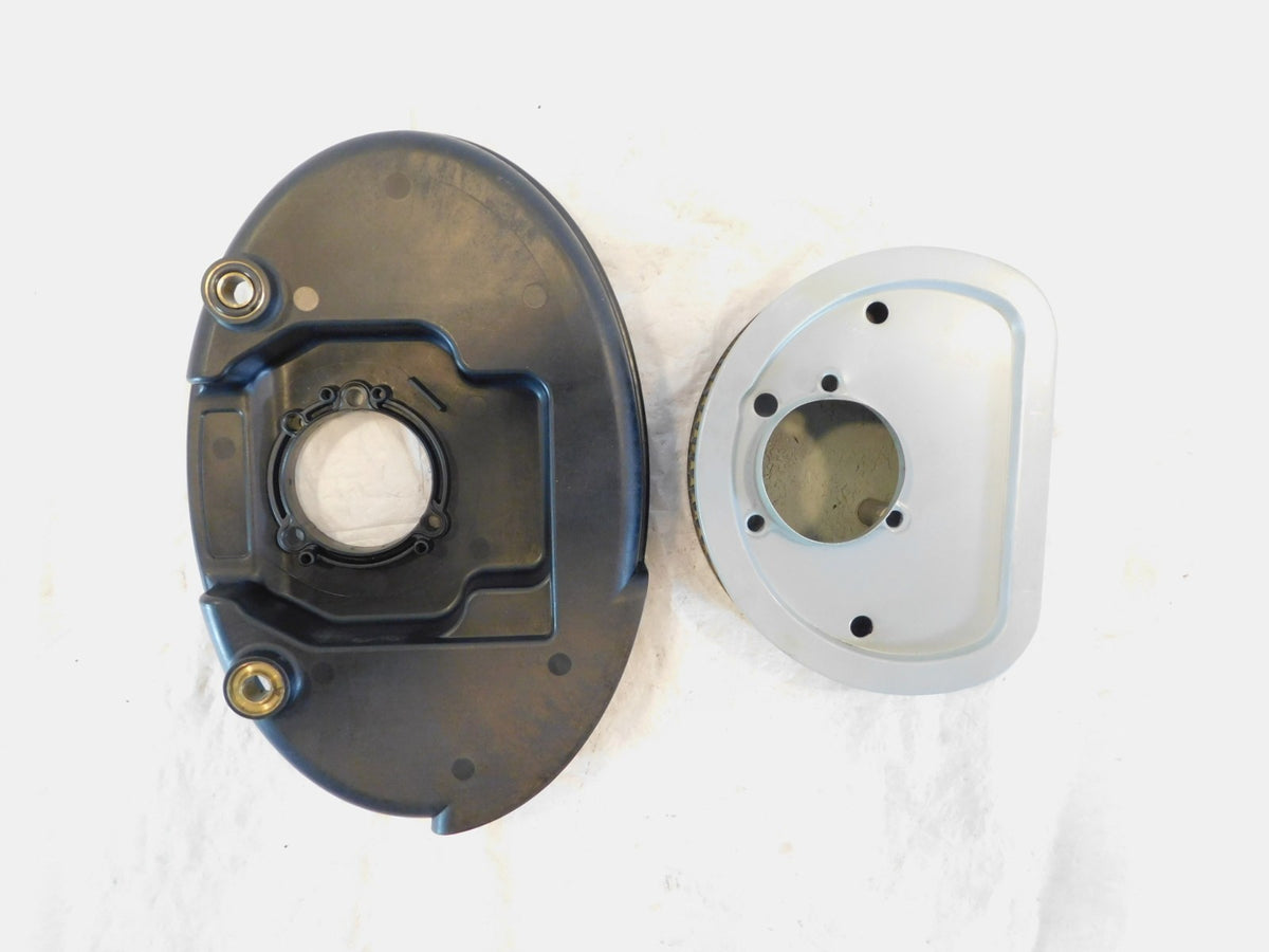 Harley Davidson Electra Glide Softail Dyna Air Cleaner Filter & Backplate - C3 Cycle