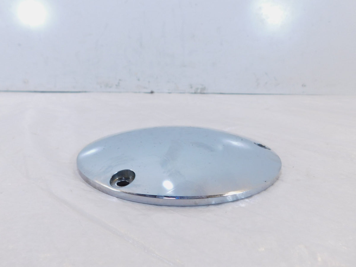 Harley Evo Softail Dyna & FXR Left Engine Motor Chrome Derby Clutch Cap Cover - C3 Cycle