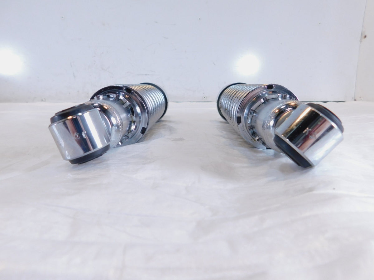 Harley Davidson Sportster 883 & 1200 11 1/2" Chrome Low Rear Shock Absorbers - C3 Cycle