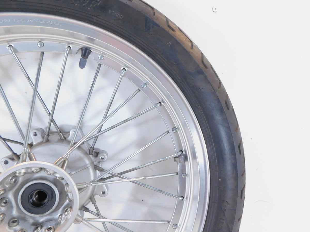 1986-1987 Honda Rebel 450 CMX450 CMX450C Laced Spoked Front Wheel Rim Hub & Tire - C3 Cycle