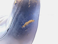 1983 Honda GL650 Silverwing 650 Black Front Main Rider Single Cushion Seat -Torn - C3 Cycle