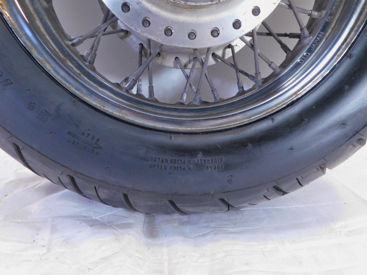 1998-2003 Honda VT750 Shadow 750 ACE Deluxe & Spirit Laced Rear Wheel Rim & Tire - C3 Cycle