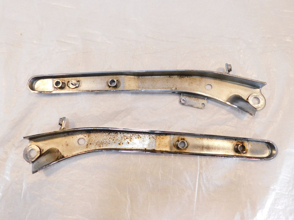 Honda Shadow 1100 VT1100 VT1100C Sabre Chrome Rear Fender Support Mount Brackets - C3 Cycle