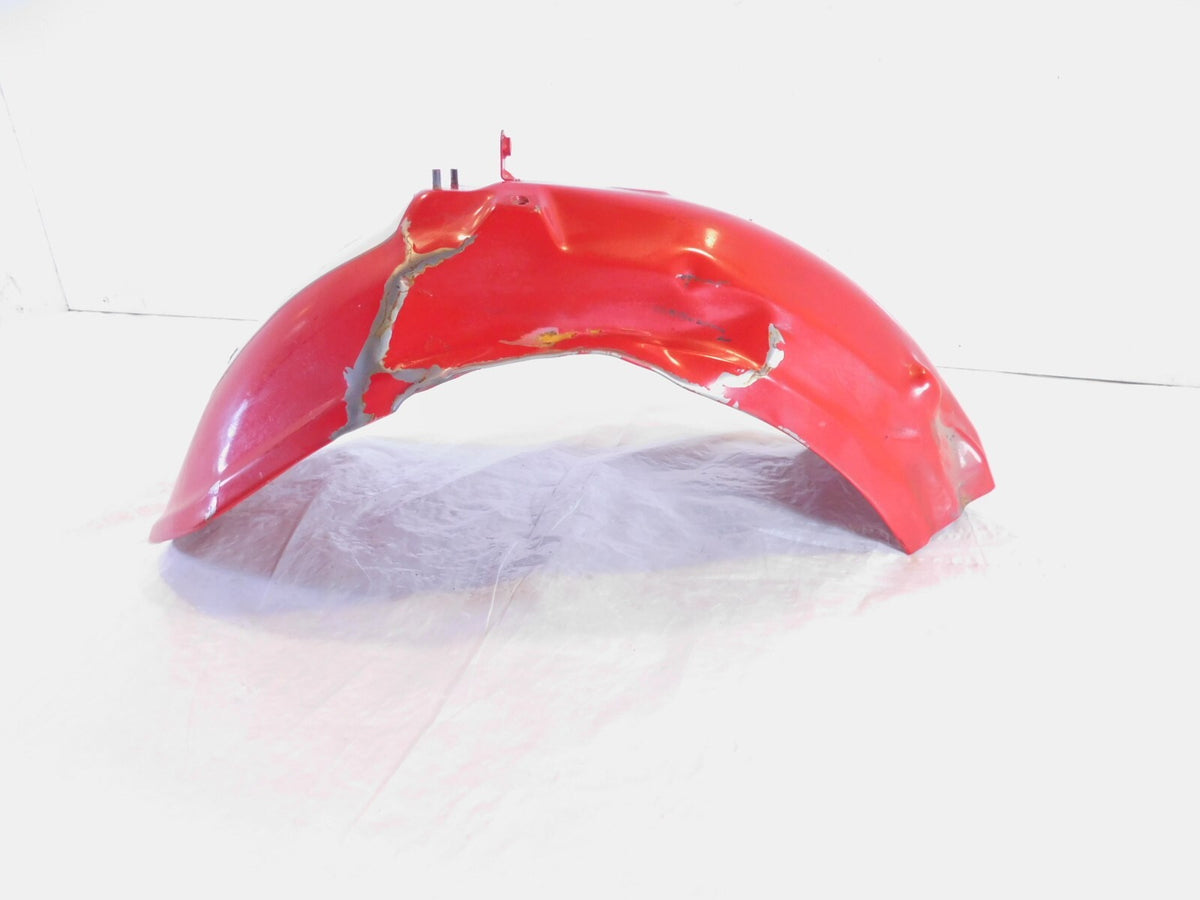 1995-1999 Yamaha Virago 1100 XV1100 Red/White Rear Wheel Fender Mudguard Cover - C3 Cycle