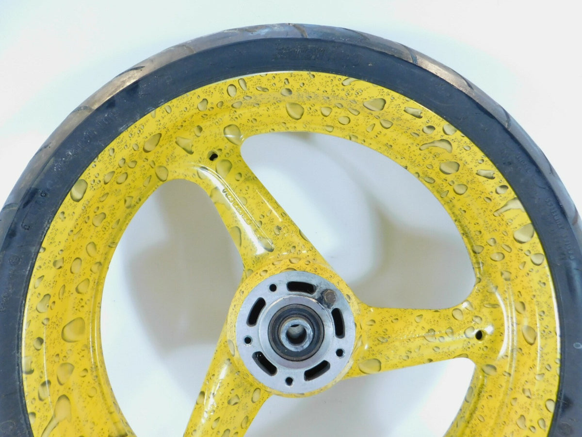 2001-2002 Buell M2 Cyclone S3 Thunderbolt & X1 Lightning Front Wheel Rim & Tire