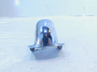 Harley V-Rod VRod VRSC VRSCA & VRSCD Night Rod Chrome Coolant Hose Cover Shield - C3 Cycle