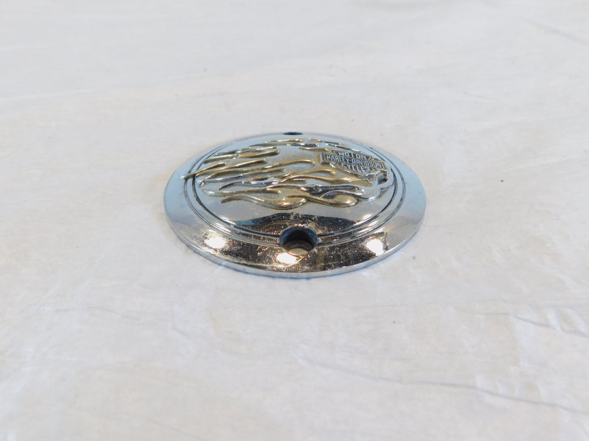 Harley Sportster 883 1200 Chrome Right Engine Motor 5 Speed Timing Points Cover - C3 Cycle