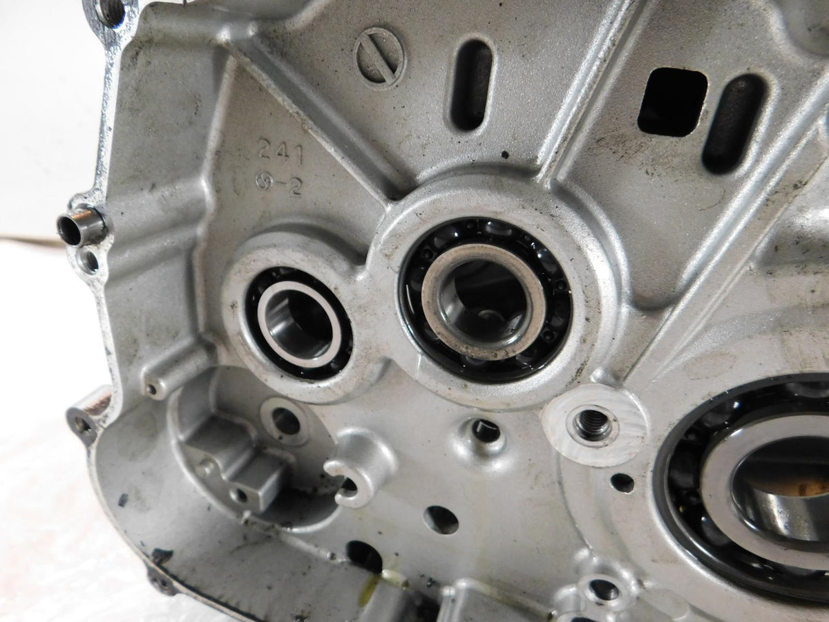 2006-2007 Kawasaki KLX250S 250 Silver Engine Motor Block Crankcase Crank Case - C3 Cycle
