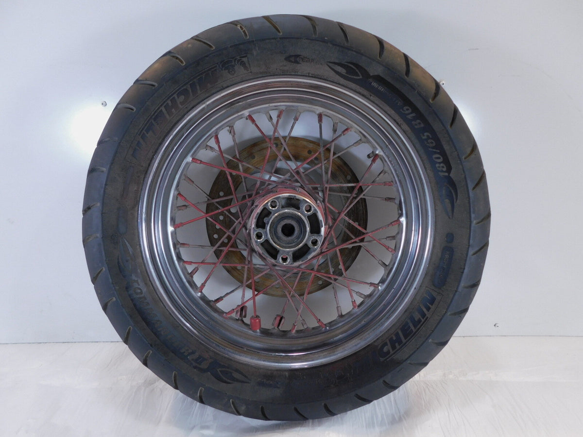 Harley Davidson Softail Heritage Classic & Springer Spoked Rear Wheel Rim & Tire - C3 Cycle