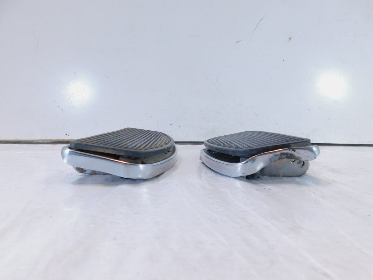 Harley Softail & Touring Road King Electra Glide Floorboard Footboards w/ Pads - C3 Cycle