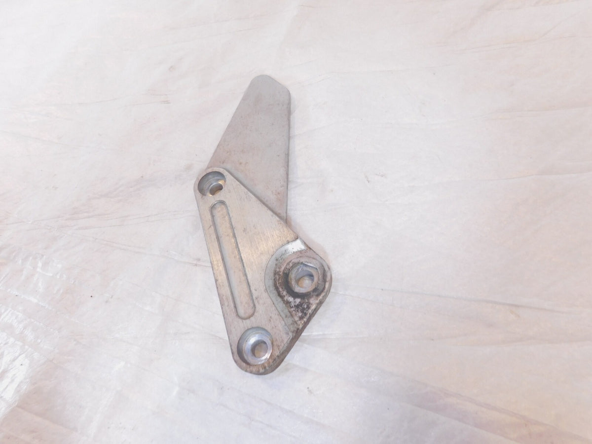 1994-1995 Honda CB1000 CB 1000 Silver Front Left Footrest Foot Peg Bracket Mount - C3 Cycle
