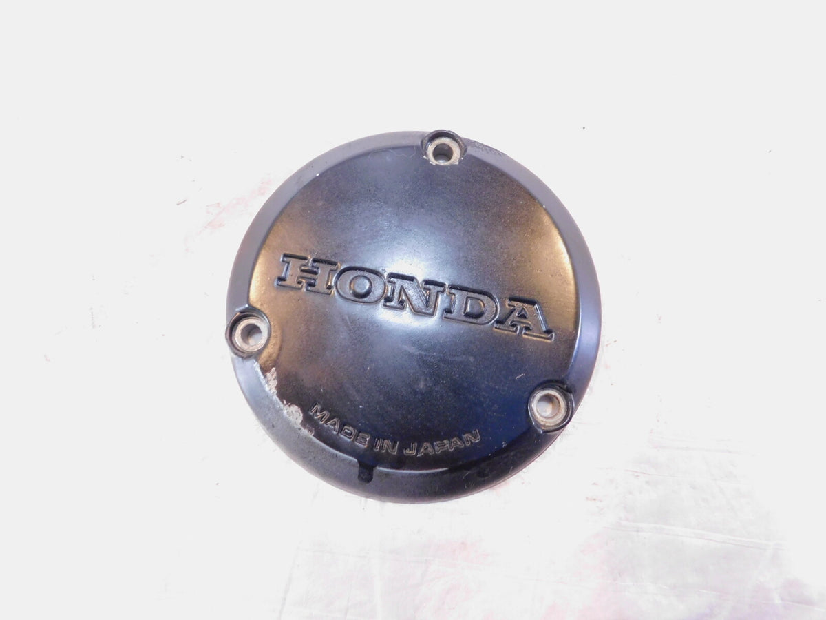83-85 Honda CB650 CB650SC Nighthawk 650 Black Left Engine Motor Crankcase Cover - C3 Cycle