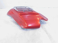 Harley Touring Road King Electra Glide Ultra Classic Red Left Side Cover w/ Trim - C3 Cycle