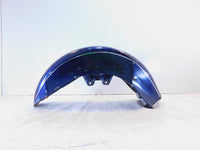 Harley Davidson EVO Touring Electra Glide Blue Front Wheel Cover Fender - Bent - C3 Cycle
