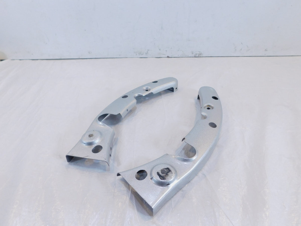 Harley Davidson Touring Road King Street Glide Silver Fender Frame Strut Covers - C3 Cycle