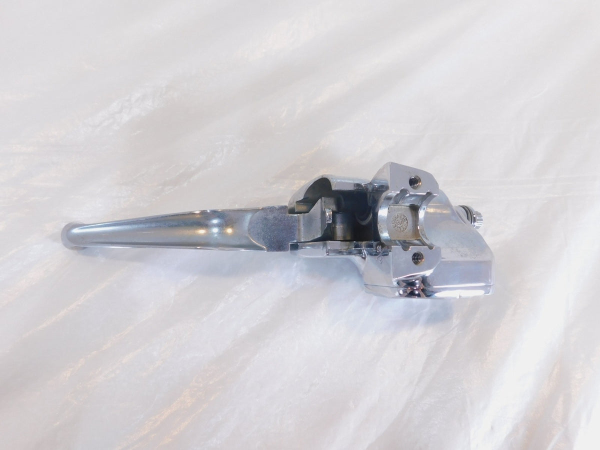 Harley Road King Electra Glide 11/16 Chrome Front Brake Master Cylinder w/ Cover - C3 Cycle