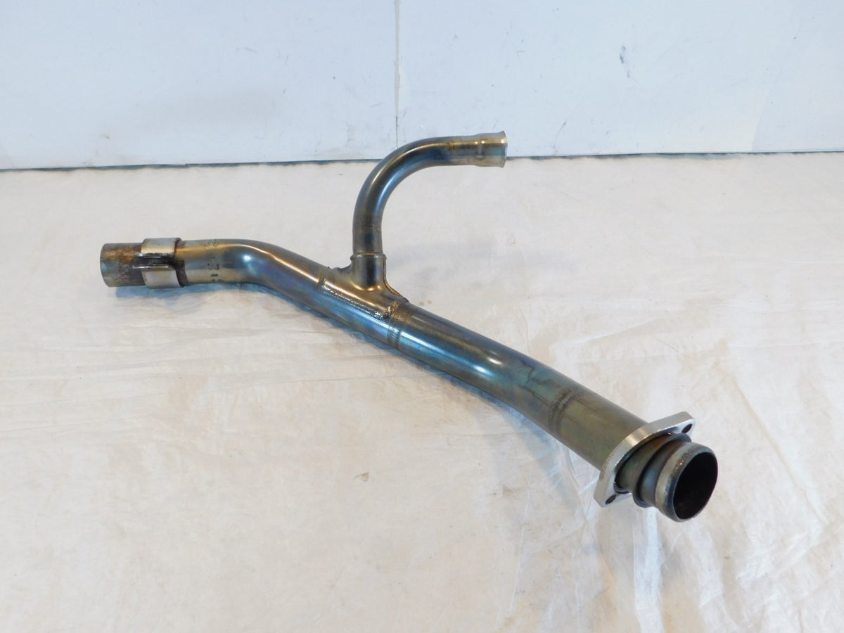 Harley Davidson Dyna Super Glide Low Rider Chrome Rear Exhaust Header Pipe - C3 Cycle
