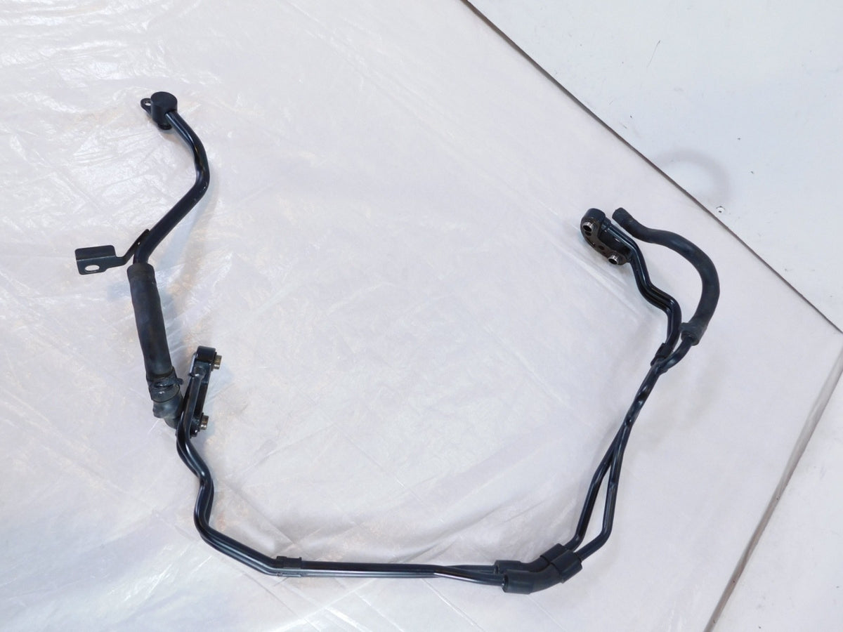 Harley Davidson Softail Fat Boy Milwaukee 8 Engine Motor Oil Cooler Line Pipes - C3 Cycle
