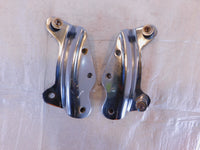 Harley Davidson Road King & Street Glide Chrome Detachable Sissybar Mount Plates - C3 Cycle
